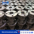 CE Ts ball valve with SS304 flange type